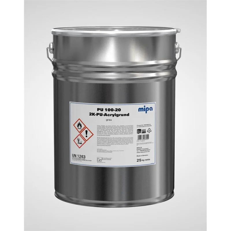 Mipa 2K-Acrylgrund грунт серый MV 10 : 1 5 kg