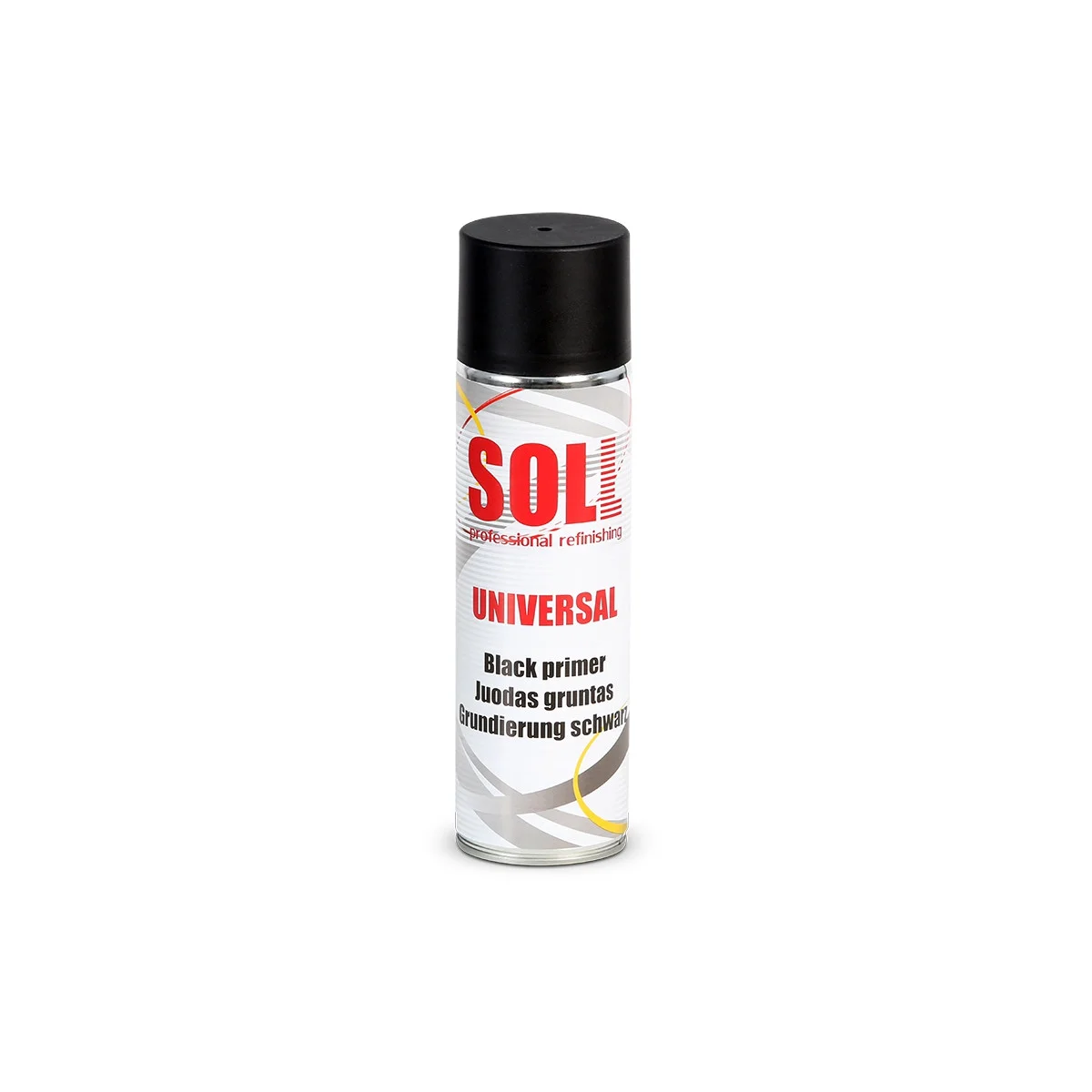 SOLL грунт аэрозоль 500ml чёрный
