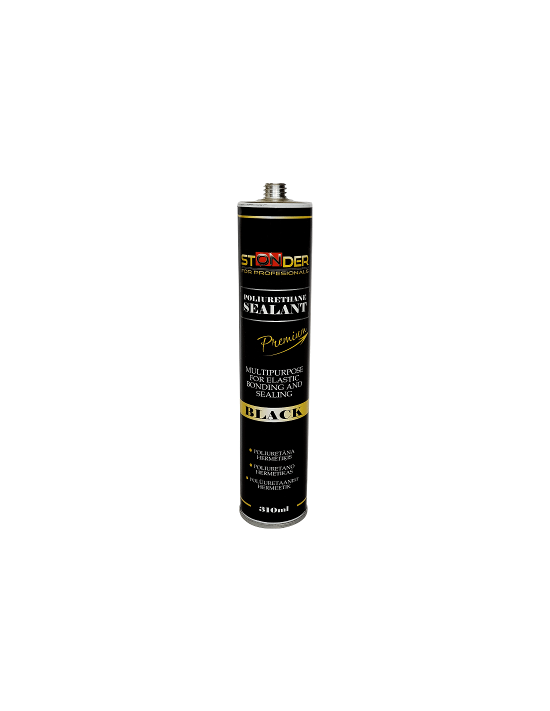 STONDER Hermeetik polüretaan must 310ml