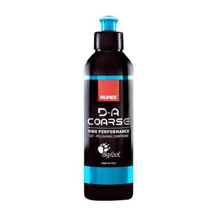 9.BRCOARSE250 COARSE ABRASIVE COMPOUND GEL - ROTARY 250ml
